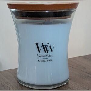 WoodWick Magnolia Birch Candle